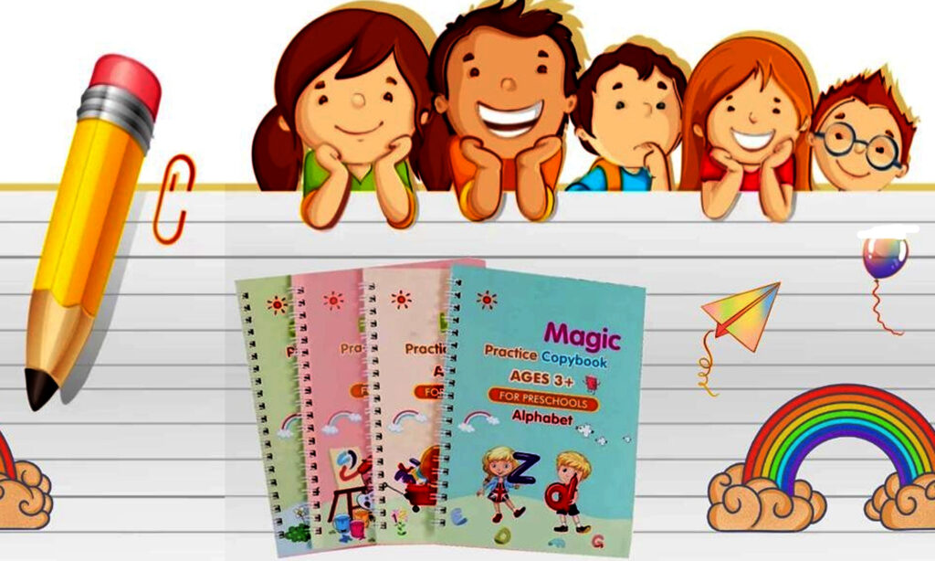 Sank Magic Reusable Practice Copybook for Kids - The Zimbabwe